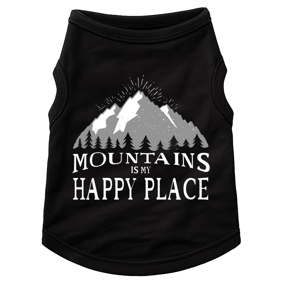 Mountains Is My Happy Place Doggie Tank