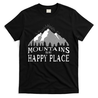 Mountains Is My Happy Place T-Shirt