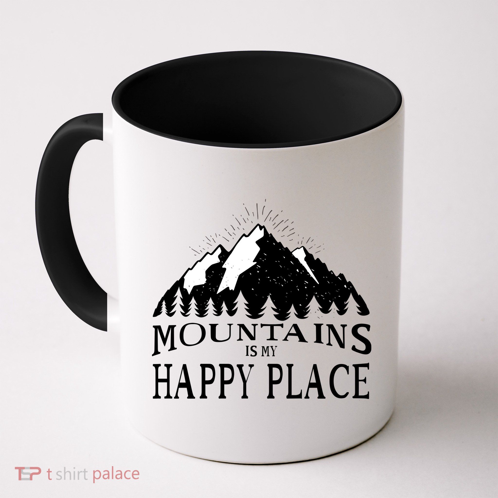 Mountains Is My Happy Place Mug