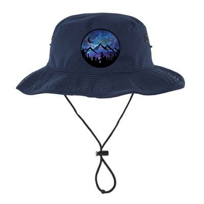 Mountains Star Night Sky Legacy Cool Fit Booney Bucket Hat