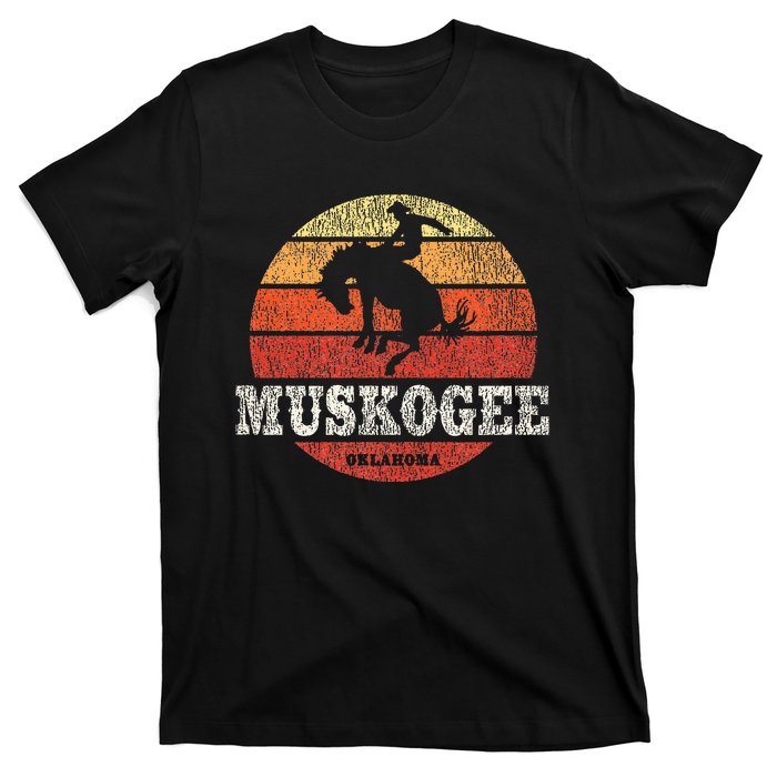 Muskogee Ok Vintage Country Western Retro T-Shirt