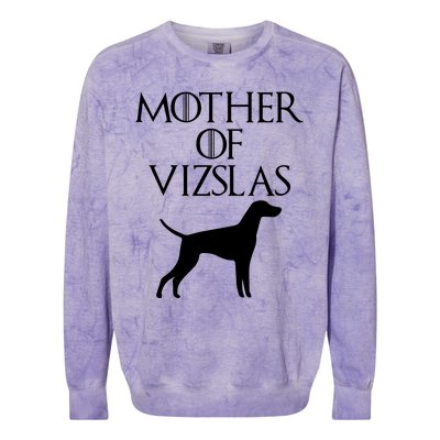 Mother Of Vizslas Husky Colorblast Crewneck Sweatshirt