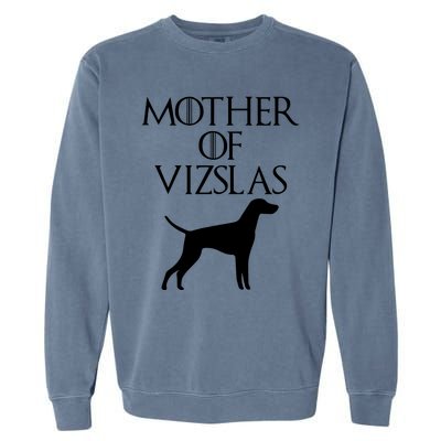 Mother Of Vizslas Husky Garment-Dyed Sweatshirt