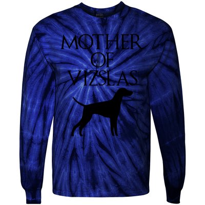 Mother Of Vizslas Husky Tie-Dye Long Sleeve Shirt