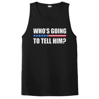 Michelle Obama WhoS Going To Tell Him Funny Black Jobs PosiCharge Competitor Tank