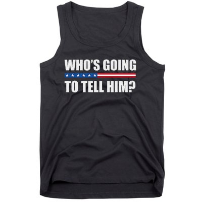 Michelle Obama WhoS Going To Tell Him Funny Black Jobs Tank Top