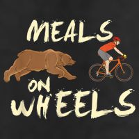 Meals On Wheels Cycling & Nature Design For Mountain Biker Adult Drive Performance Visor