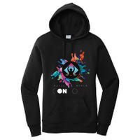 Music On World Off costume for Music Lovers DJs Festival Women's Pullover Hoodie