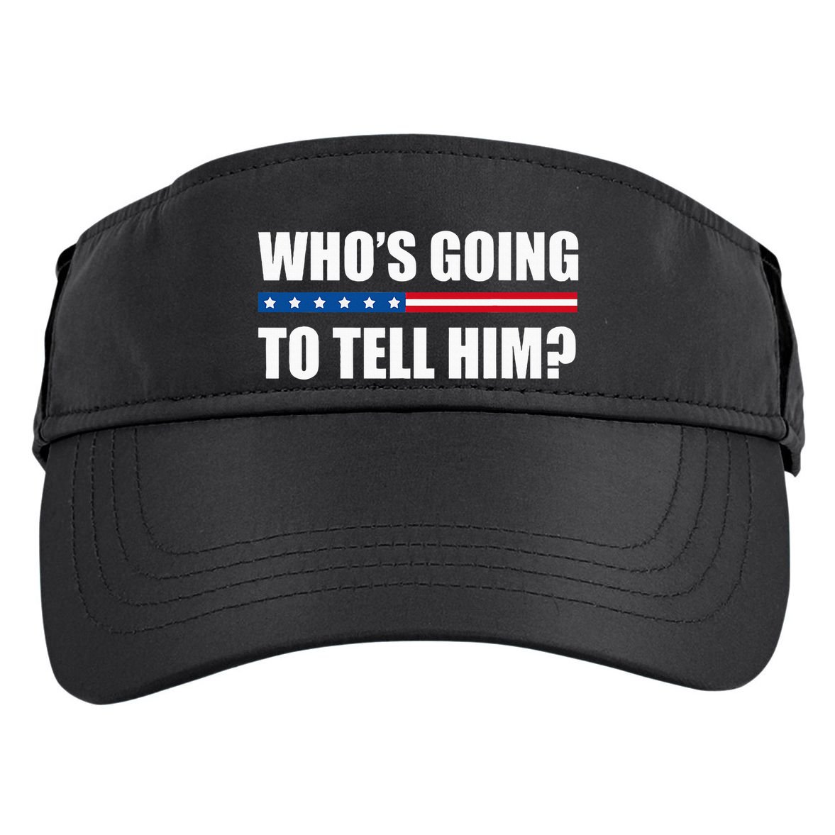 Michelle Obama WhoS Going To Tell Him Adult Drive Performance Visor