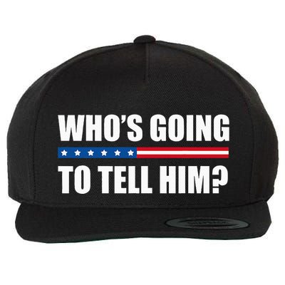 Michelle Obama WhoS Going To Tell Him Wool Snapback Cap