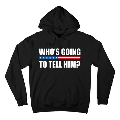 Michelle Obama Whos Going To Tell Him Funny Black Jobs Hoodie