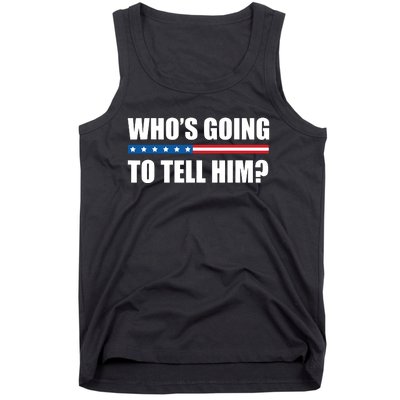 Michelle Obama Whos Going To Tell Him Funny Black Jobs Tank Top