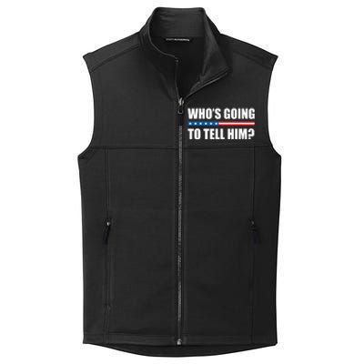 Michelle Obama Whos Going To Tell Him Funny Black Jobs Collective Smooth Fleece Vest