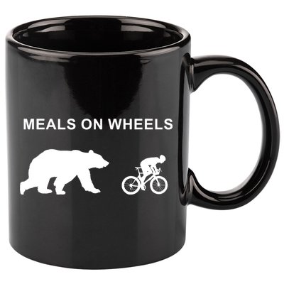 Meals On Wheels 11oz C Handle Ceramic Mug