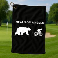 Meals On Wheels Golf Towel
