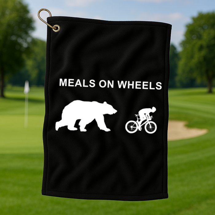 Meals On Wheels Golf Towel