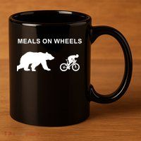 Meals On Wheels 11oz C Handle Ceramic Mug