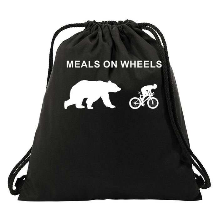 Meals On Wheels Drawstring Bag