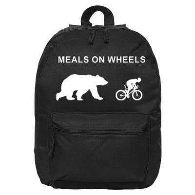 Meals On Wheels 16 in Basic Backpack