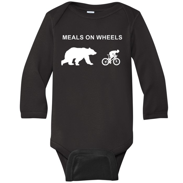 Meals On Wheels Baby Long Sleeve Bodysuit