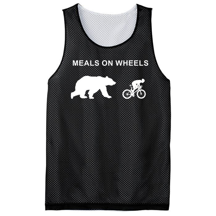 Meals On Wheels Mesh Reversible Basketball Jersey Tank