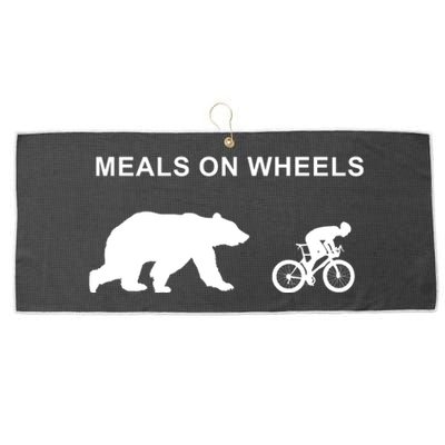 Meals On Wheels Large Microfiber Waffle Golf Towel