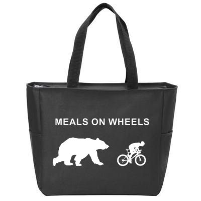 Meals On Wheels Zip Tote Bag