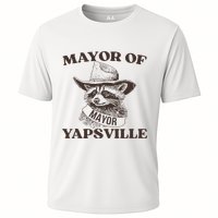 Mayor Of Yapsville Retro Racoons Western Hats Cooling Performance Crew T-Shirt