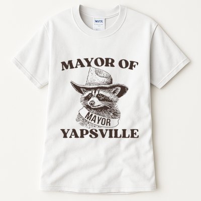 Mayor Of Yapsville Retro Racoons Western Hats Tall T-Shirt