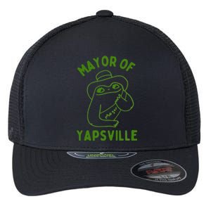 Mayor Of Yapville Flexfit Unipanel Trucker Cap