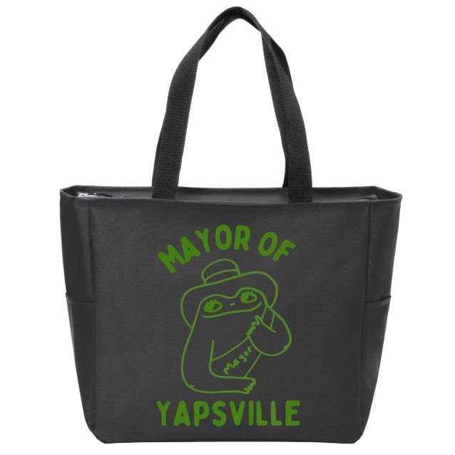 Mayor Of Yapville Zip Tote Bag