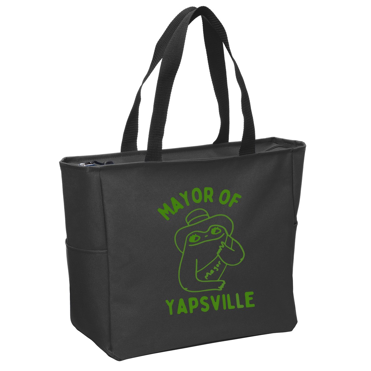 Mayor Of Yapville Zip Tote Bag
