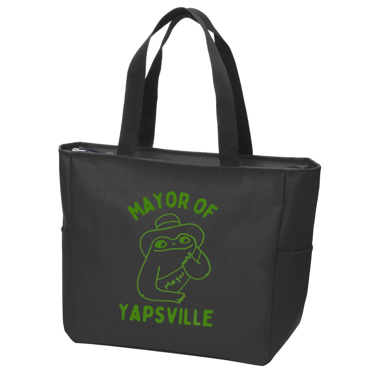 Mayor Of Yapville Zip Tote Bag