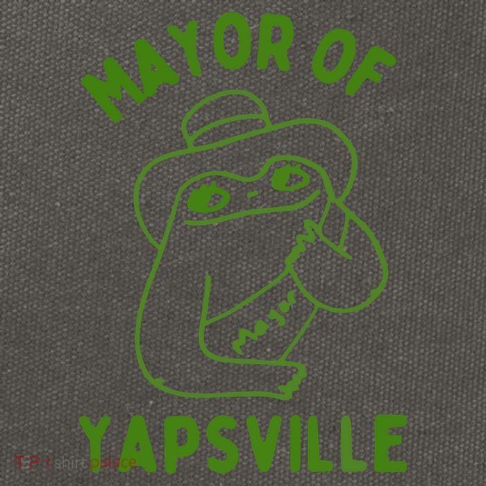 Mayor Of Yapville Cotton Canvas Backpack