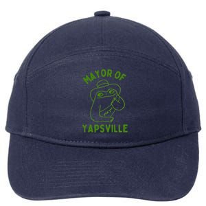 Mayor Of Yapville 7-Panel Snapback Hat