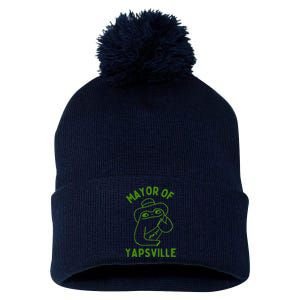 Mayor Of Yapville Pom Pom 12in Knit Beanie