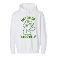 Mayor Of Yapville Garment-Dyed Fleece Hoodie