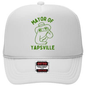 Mayor Of Yapville High Crown Mesh Back Trucker Hat