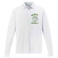 Mayor Of Yapville Performance Long Sleeve Polo