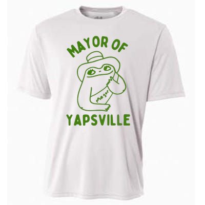 Mayor Of Yapville Cooling Performance Crew T-Shirt