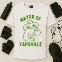 Mayor Of Yapville Cooling Performance Crew T-Shirt