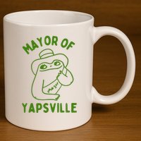 Mayor Of Yapville 11oz C Handle Ceramic Mug