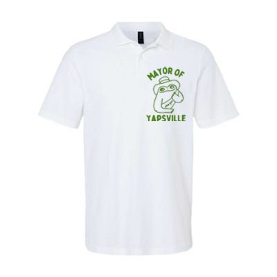 Mayor Of Yapville Softstyle Adult Sport Polo