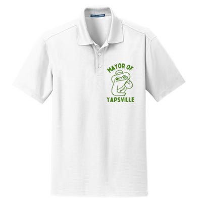 Mayor Of Yapville Dry Zone Grid Polo