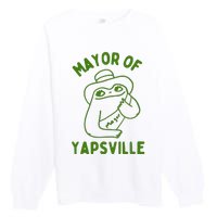 Mayor Of Yapville Premium Crewneck Sweatshirt