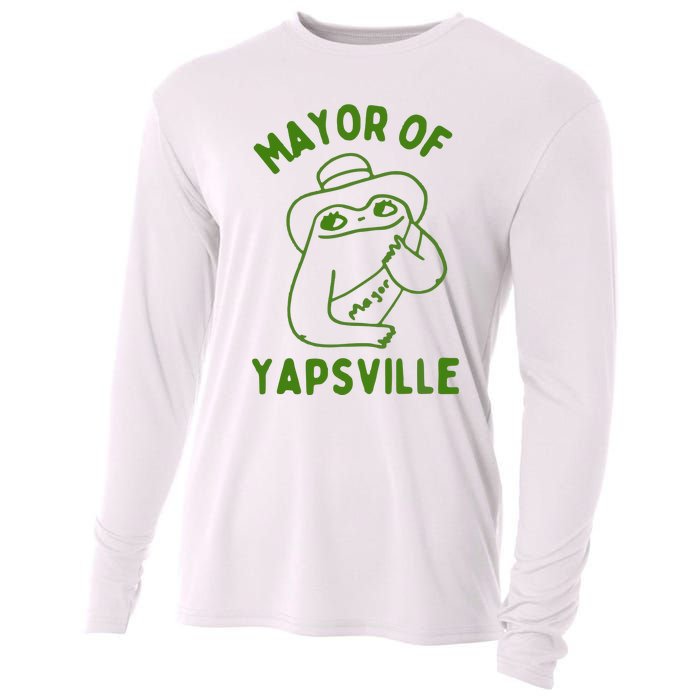 Mayor Of Yapville Cooling Performance Long Sleeve Crew