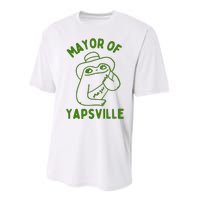 Mayor Of Yapville Performance Sprint T-Shirt