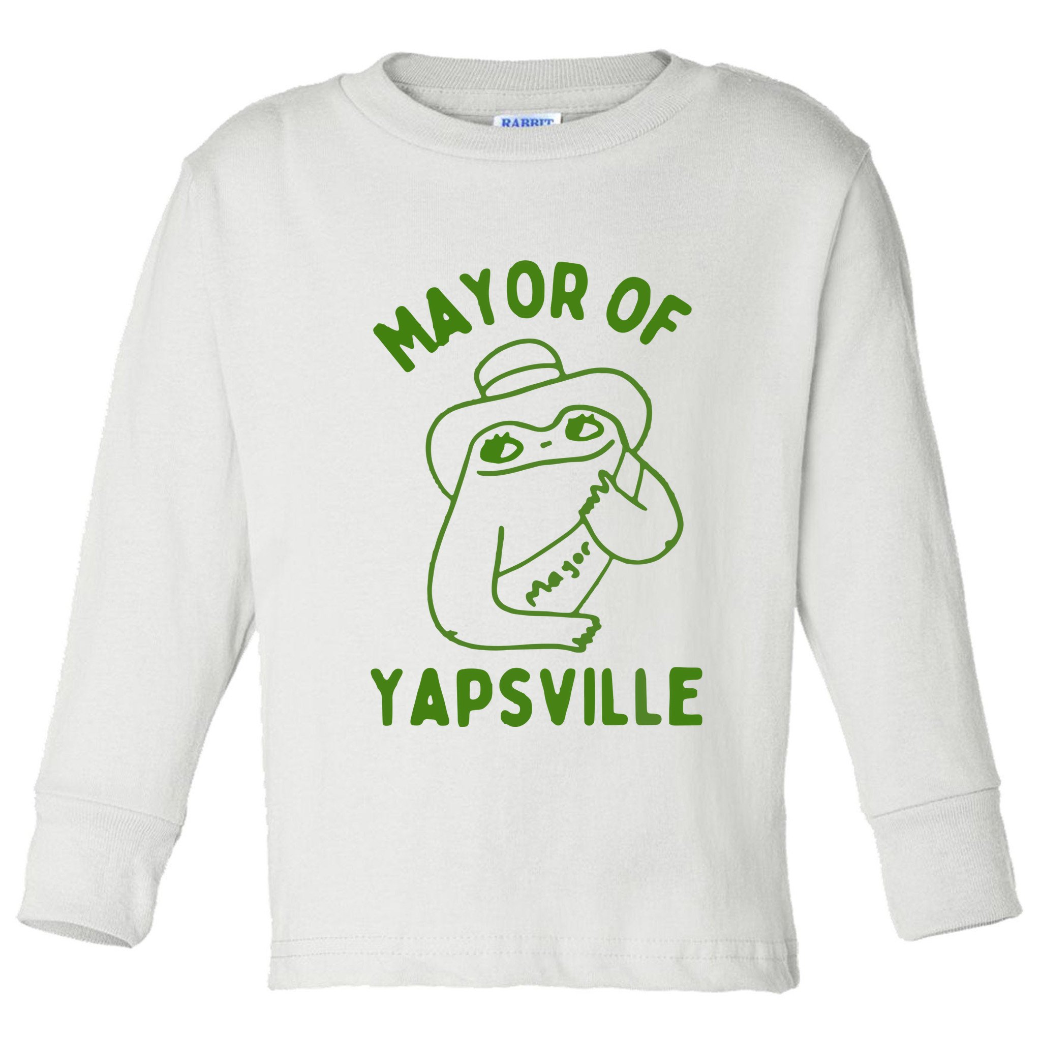 Mayor Of Yapville Toddler Long Sleeve Shirt