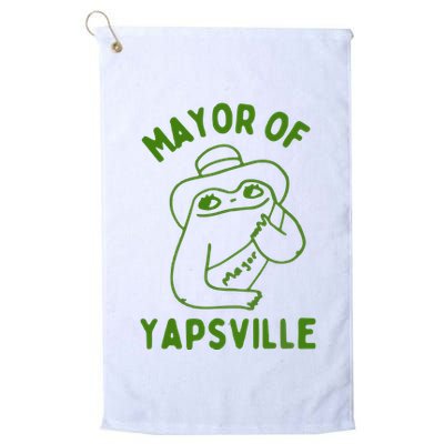 Mayor Of Yapville Golf Towel