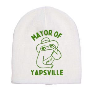 Mayor Of Yapville Short Acrylic Beanie